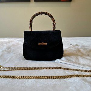 GUCCI 1947 Mini Bamboo Handle Bag